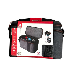 New Nintendo Switch PDP Overnight Case Gray Travel Bag